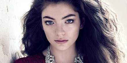 Beautiful eyes of Lorde