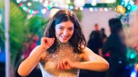 Lorde laughing