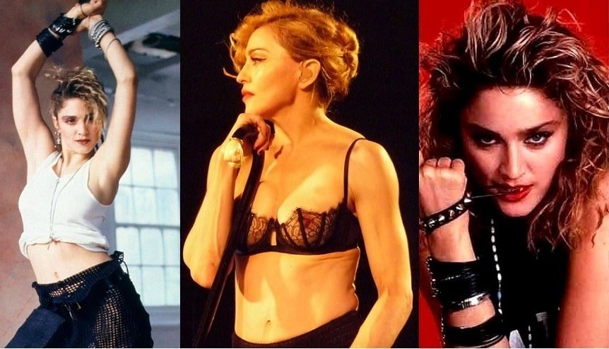 Topless pics of Madonna