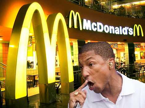 Pharrell Williams hates McDonalds
