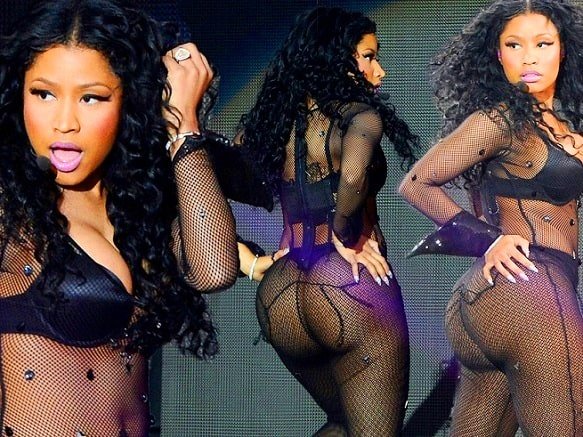 Nicki Minaj naked booty
