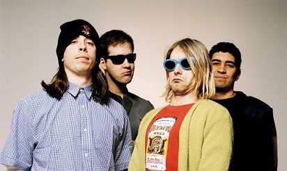 Kurt Cobain and Nirvana 1990