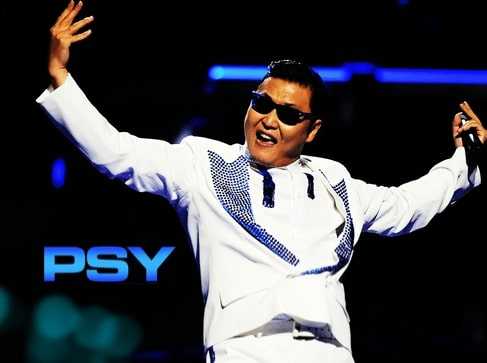Live performance of PSY