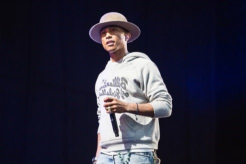 Live performance of Pharrell Williams