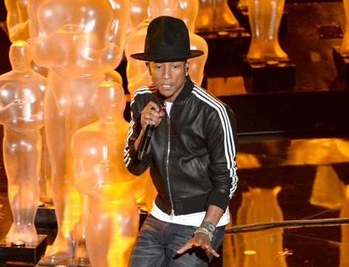 Live performance of Pharrell Williams