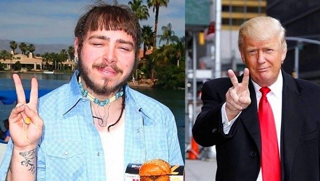 Post Malone supports Donald Trump campaign