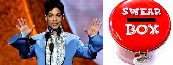Prince censured his crew for swearing in front of him 