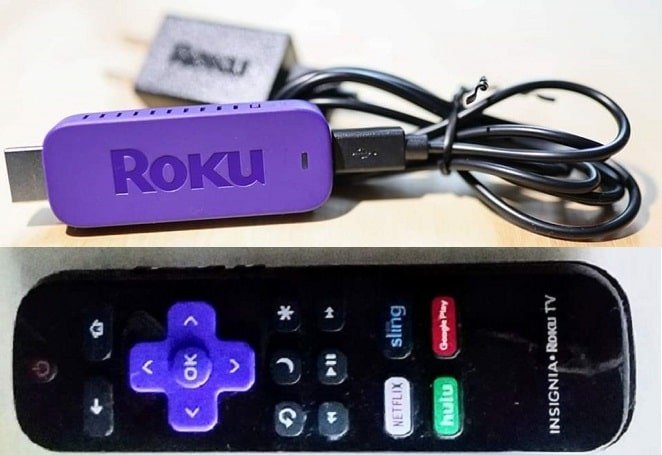 Remote for Roku streaming stick