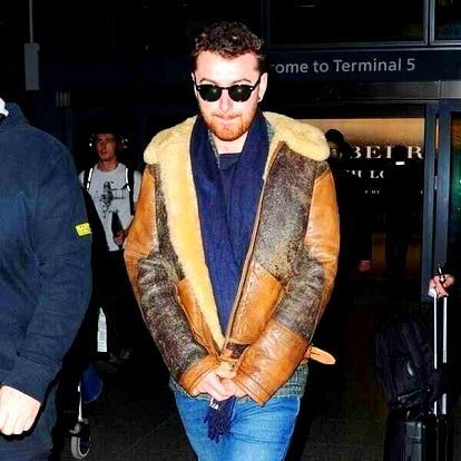 Sexy Sam Smith in shades