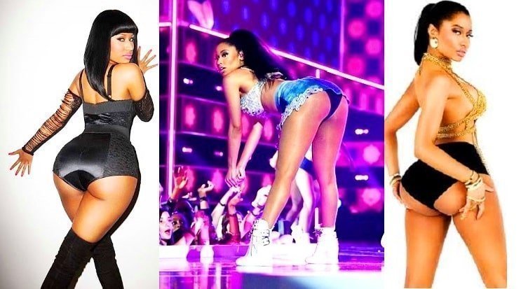 Nicki Minaj booty show live