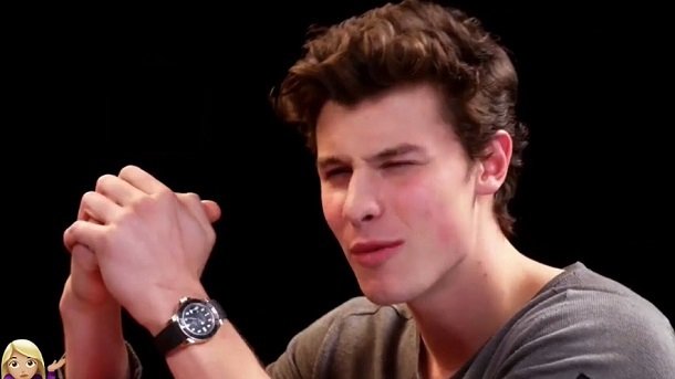 Shawn Mendes acting funny