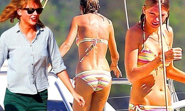 Bikini pics of sexy Taylor Swift
