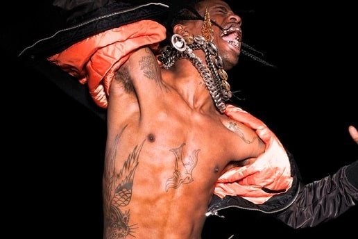 Live performance of Travis Scott