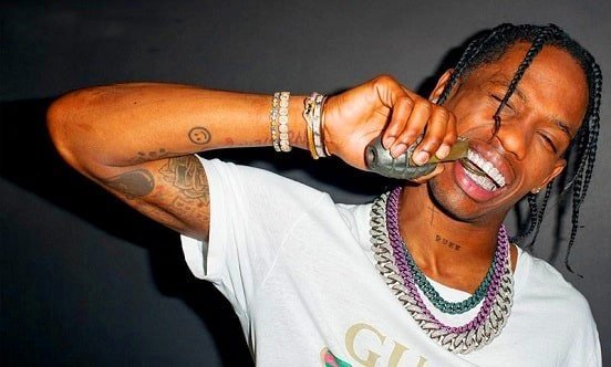 Travis Scott is a drug addict  and a alcoholic