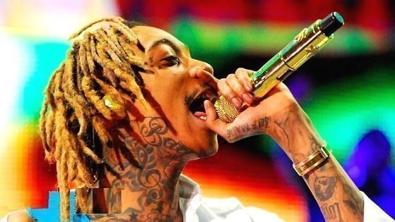 Wiz Khalifa performed live at Wrestlemania 2015