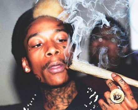 Wiz Khalifa stoned and high as fuck