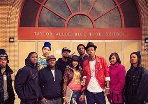 Wiz Khalifa is an alumni of Taylor Allderdice high school