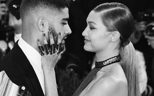 Romantic pics of Zayn Malik and Gigi Hadid