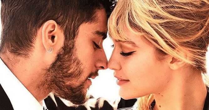 Romantic pictures of Zayn Malik and Gigi Hadid