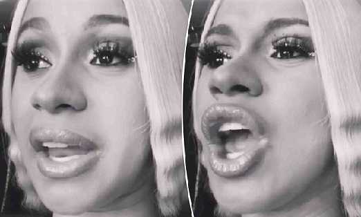Cardi B gets very angry suddenly