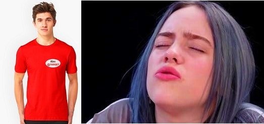 billie eilish loves alex from target hoodoo
