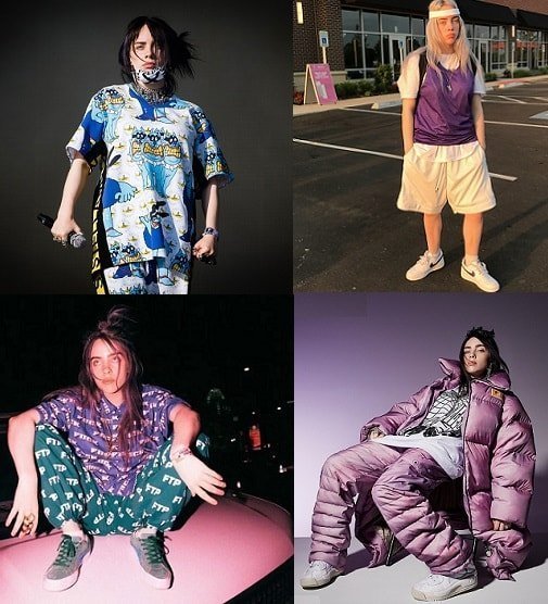 Billie Eilish funny clothes