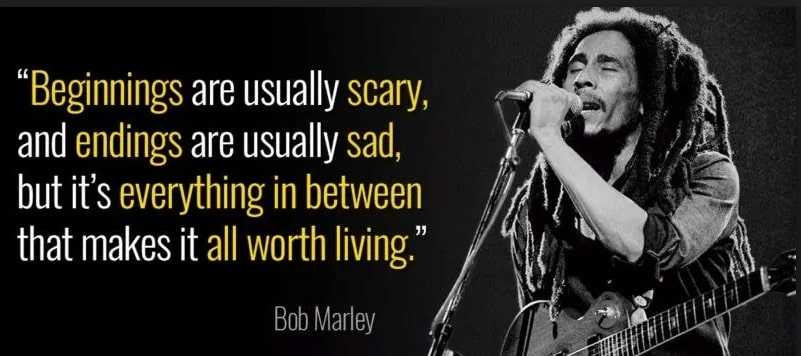 Bob Marley quirky quotes.