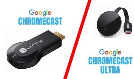 Difference between Google Chromecast and Google Chromecast Ultra