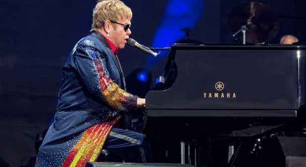 Yamaha piano and Elton John seperable