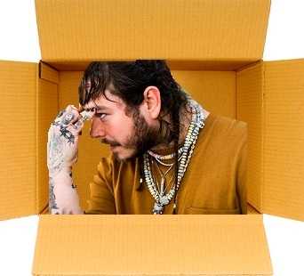 Post Malone lived in a closet at a friends house