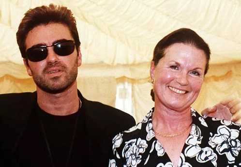 George Michael is buried next to his mother in London.