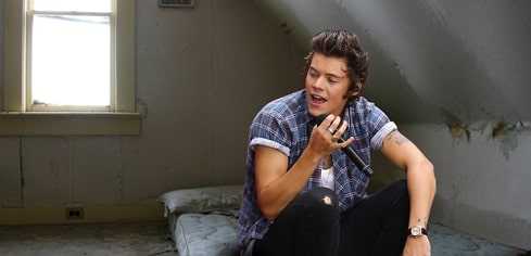 Harry Styles bought a mattress when he broke even.
