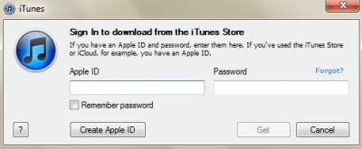 Steps to Create an iTunes account 