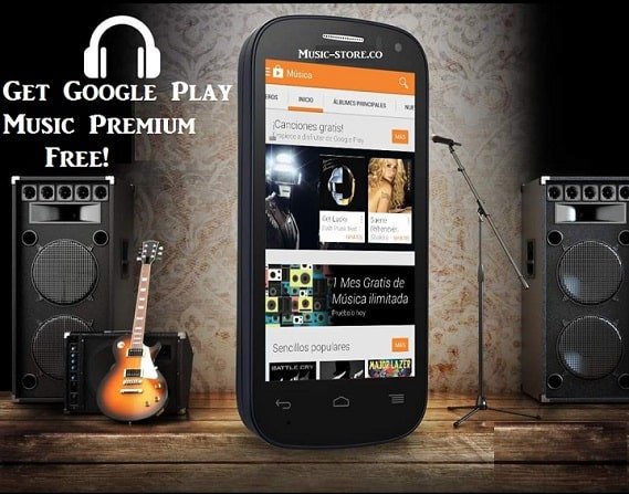 6 months subscription of google play music free