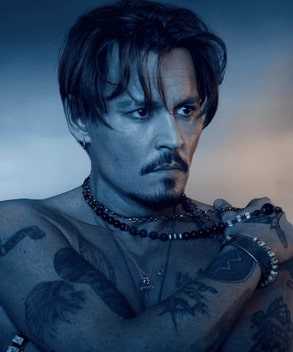 Johnny Depp has a unique taste for tattoos.