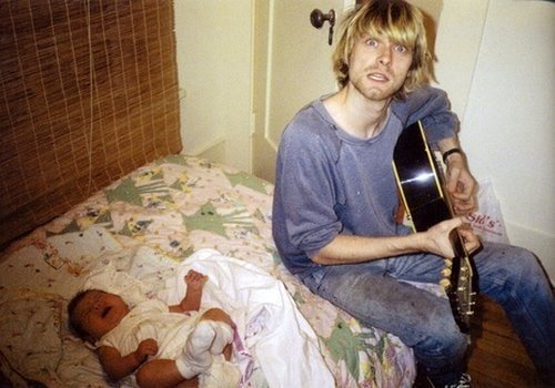 Kurt Cobain was extremely thin