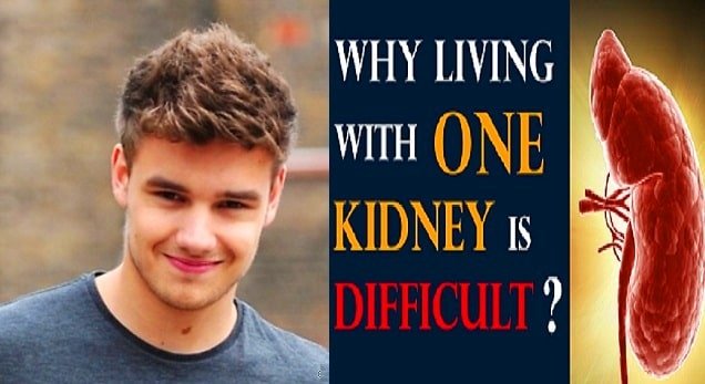 liam payne has just one kidney