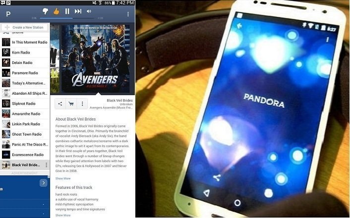 Free pandora premium apk