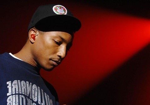 Pharrell Williams crying