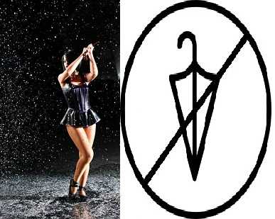 Rihanna banned umbrellas in concerts for audience safety.