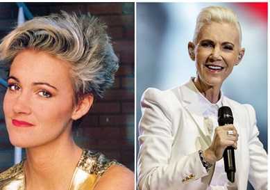 Marie Fredriksson still maintains her slim looks