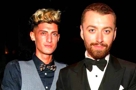 Sam Smith with his gay friend