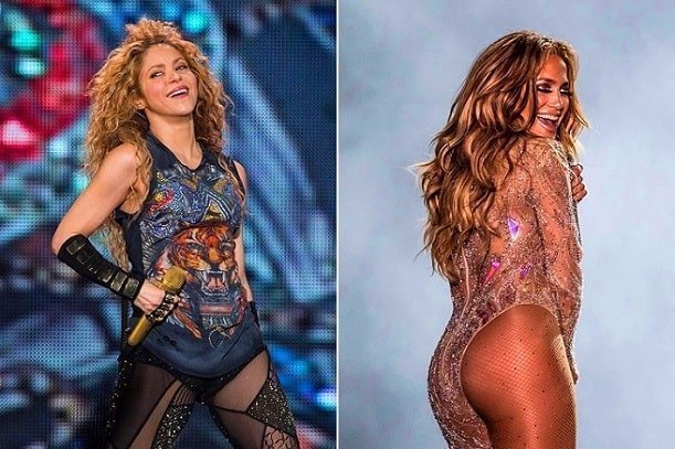 Jennifer Lopez and Shakira superbowl half time show