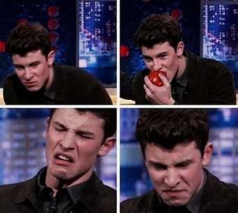 Shawn Mendes hates tomatoe