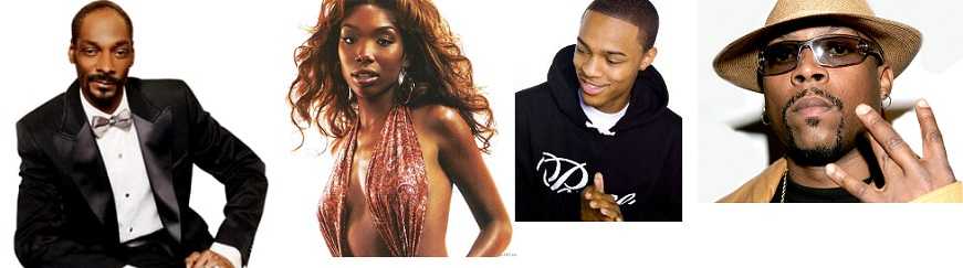 Snoop Doggs cousins are Brandy, Nate Dogg and Lil’ Bow Wow