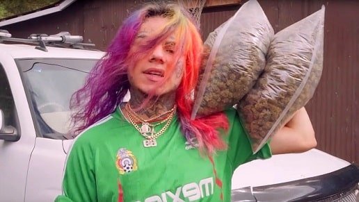 tekashi 6ix9ine was an alcoholic and a drug dealer