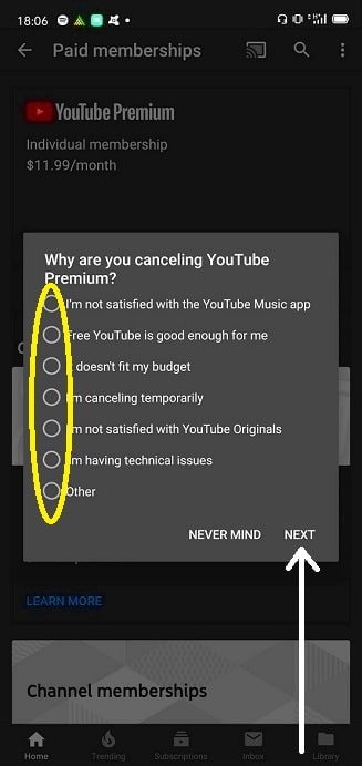 How to get your money back for a cancelled YouTube Premium subscription
