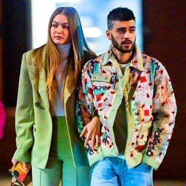Zayn Malik Gigi Hadid shopping in public
