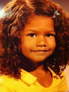 Childhood pics of Zendaya Coleman