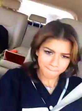 Zendaya is a terrible driver